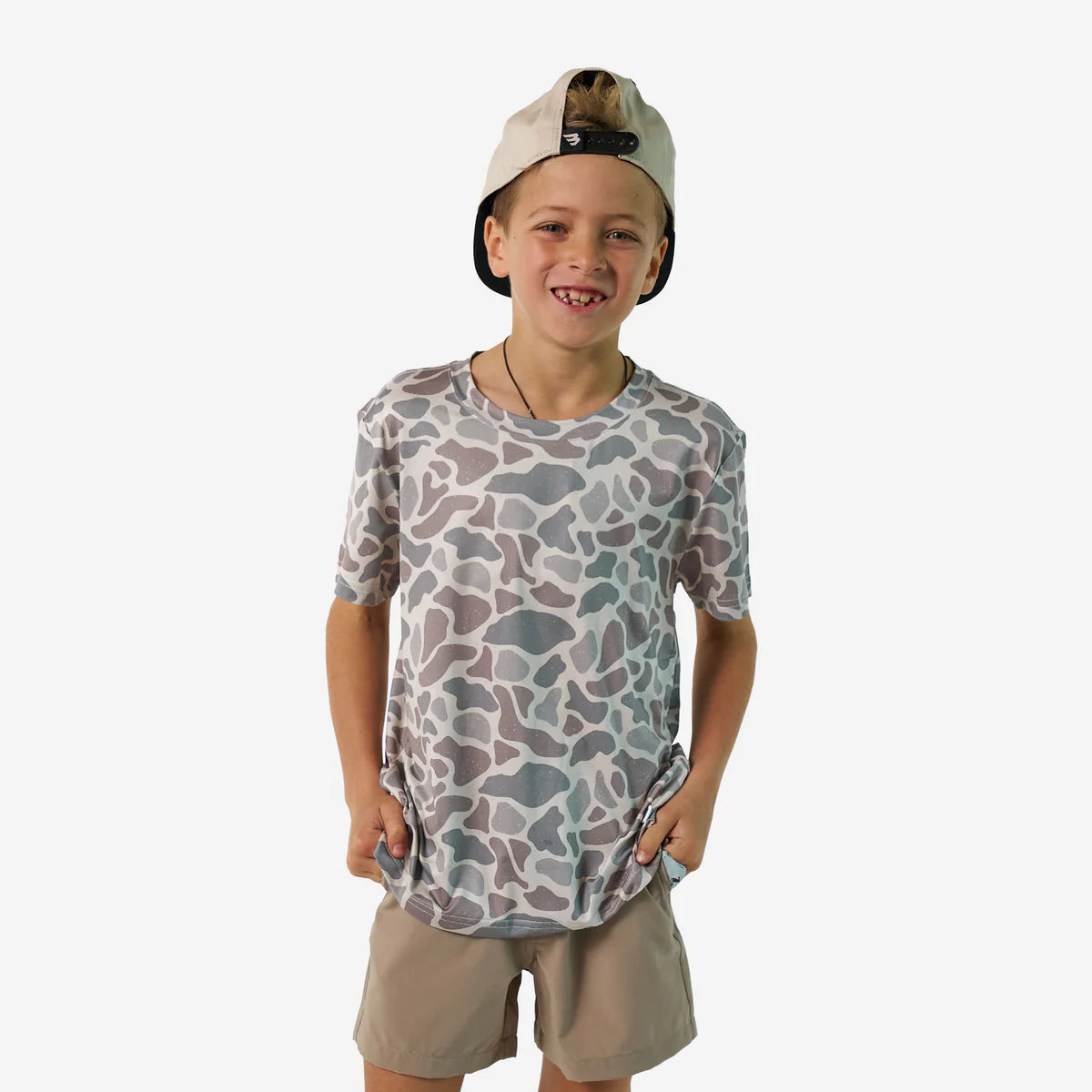 Burlebo Youth Go To Tee - Classic Camo