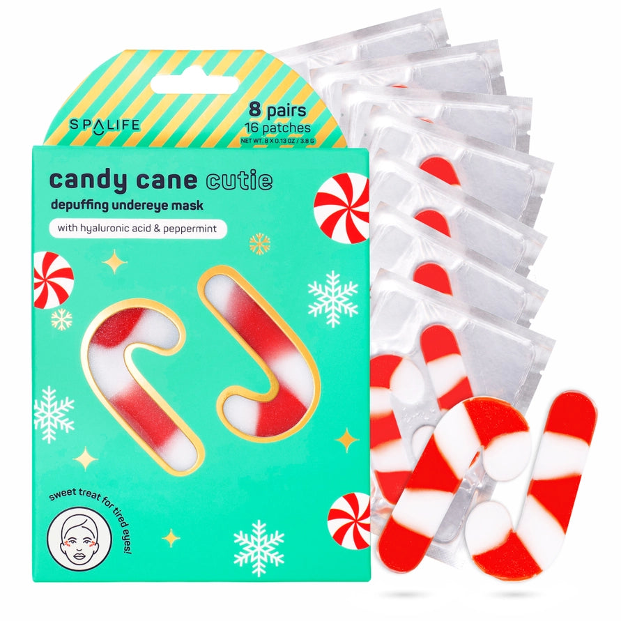 Candy Cane Undereye Mask