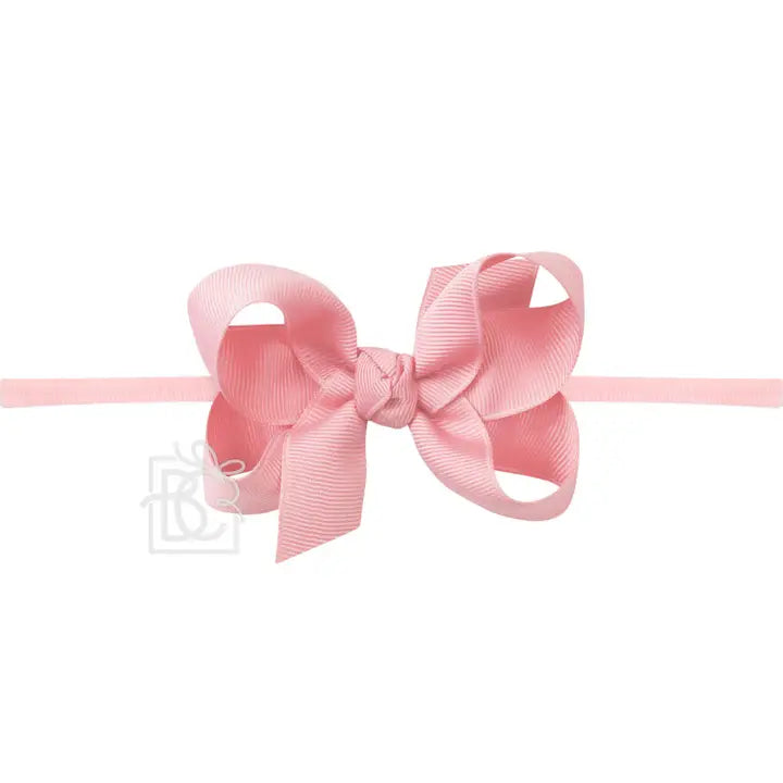 3.5" Slim Pantyhose Headband - Pink
