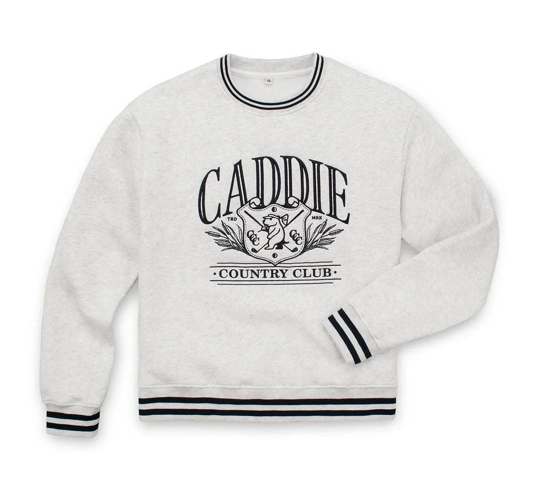 Caddie Crest Sweatshirt