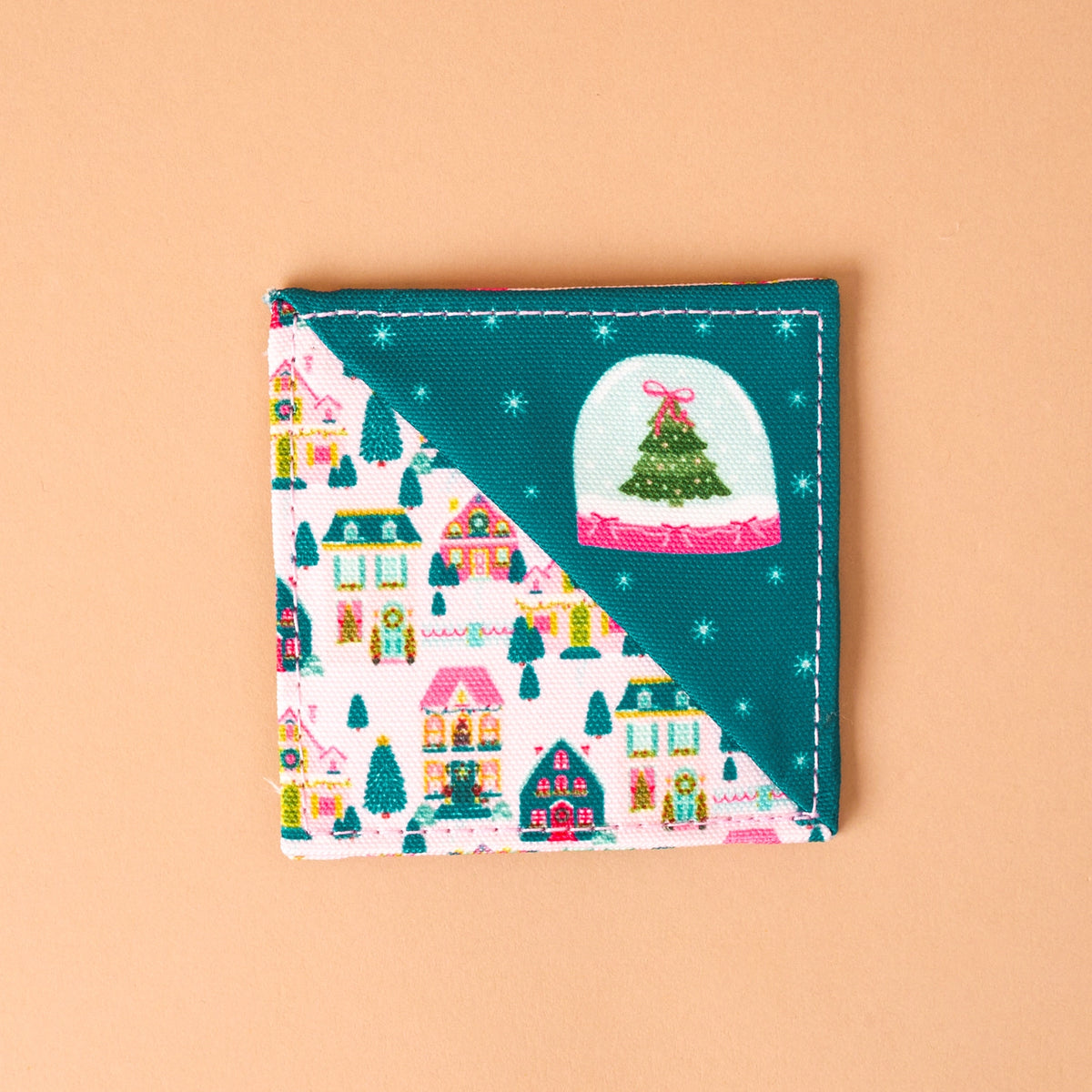 Corner Keeper Fabric Bookmark - Sugarplum Lane