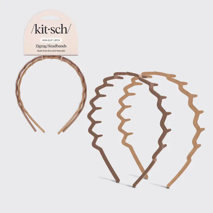 Zig Zag Headband Set of 2