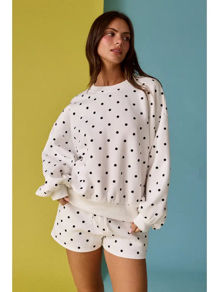 Spotted On You Polka Dot Short Set
