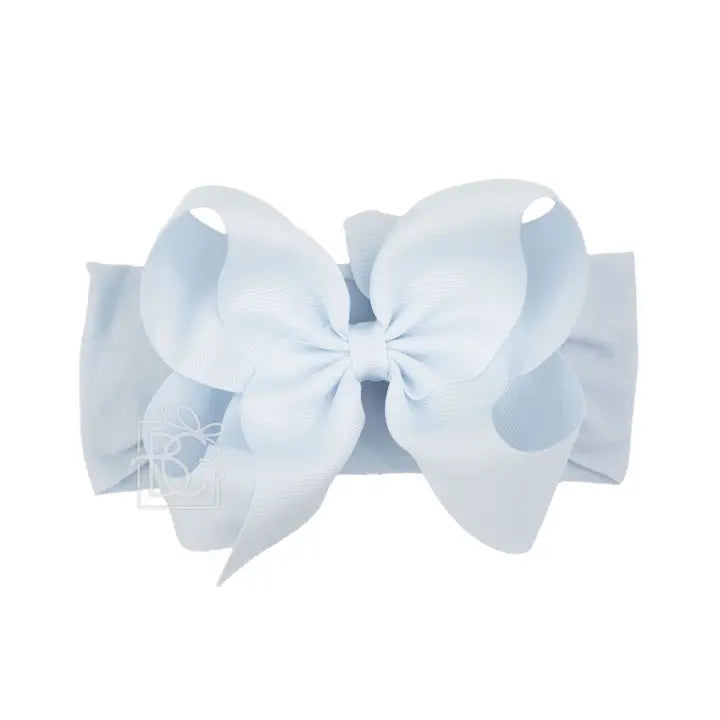 5.5" Wide Pantyhose Headband - Millennium Blue