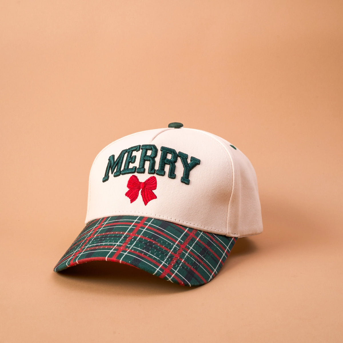 Merry Plaid Trucker Hat