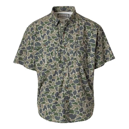 Fieldstone Backwoods Camo Button Down