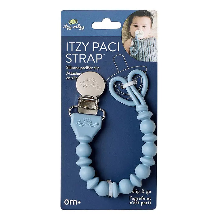 Itzy Blue Paci Clip