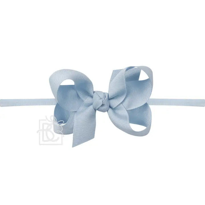 3.5" Slim Pantyhose Headband - Millennium Blue
