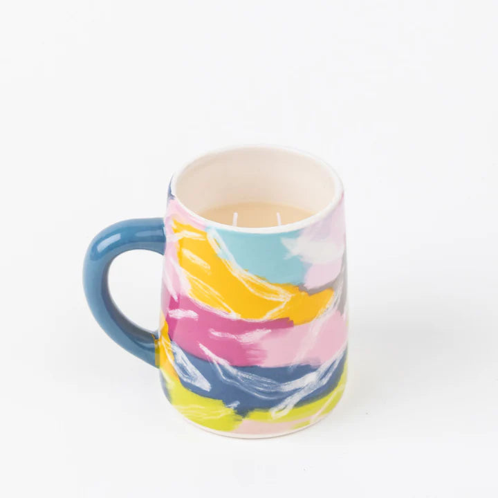 Sweet Grace Color Wave Candle Mug
