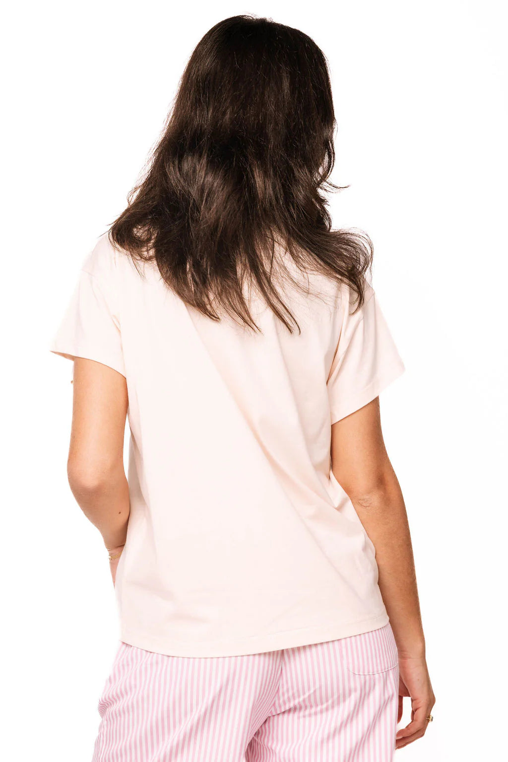Queen Of Sparkles Light Pink QOS Queen of the Sea Card Tee