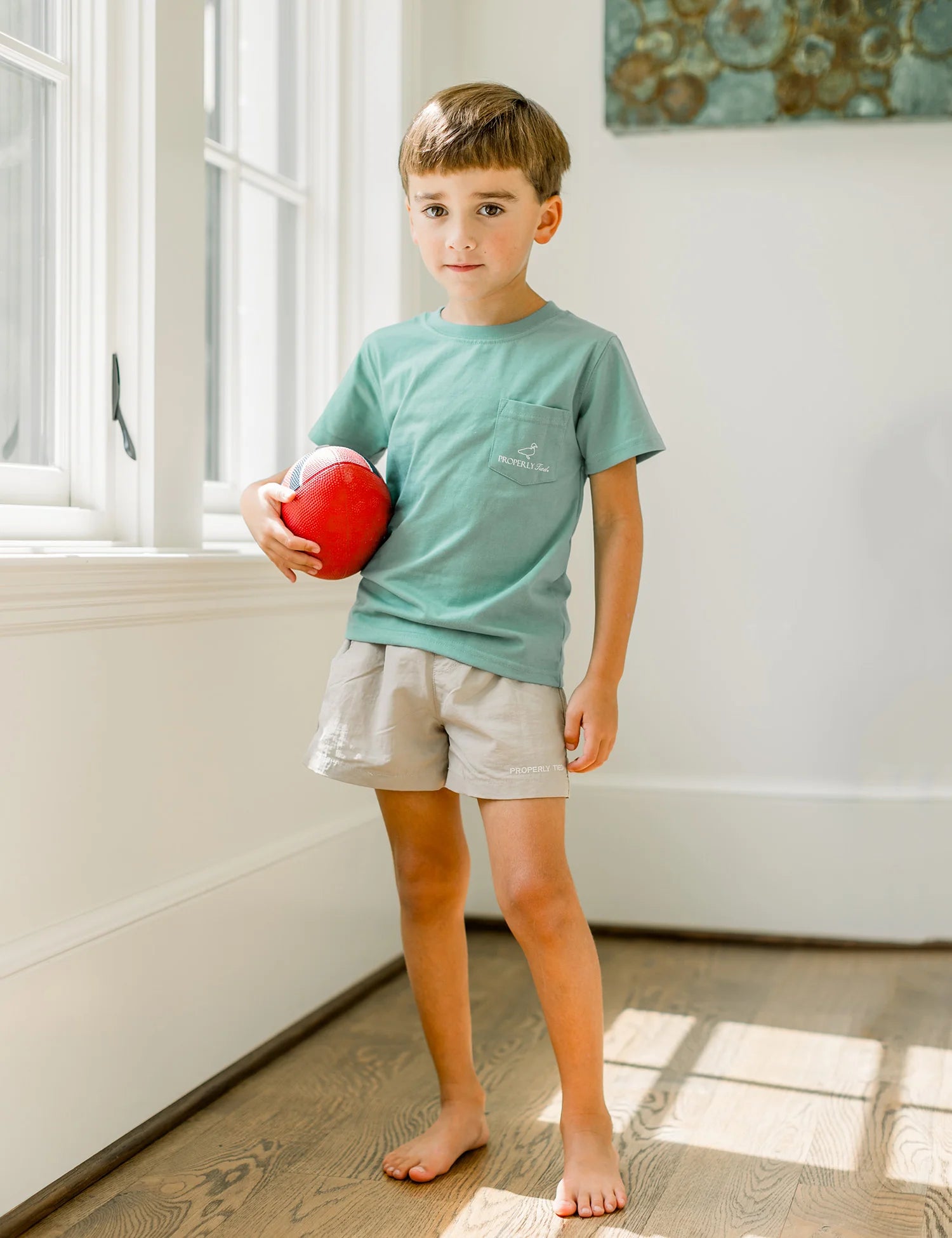 Properly Tied Youth Field Goal SS Tee