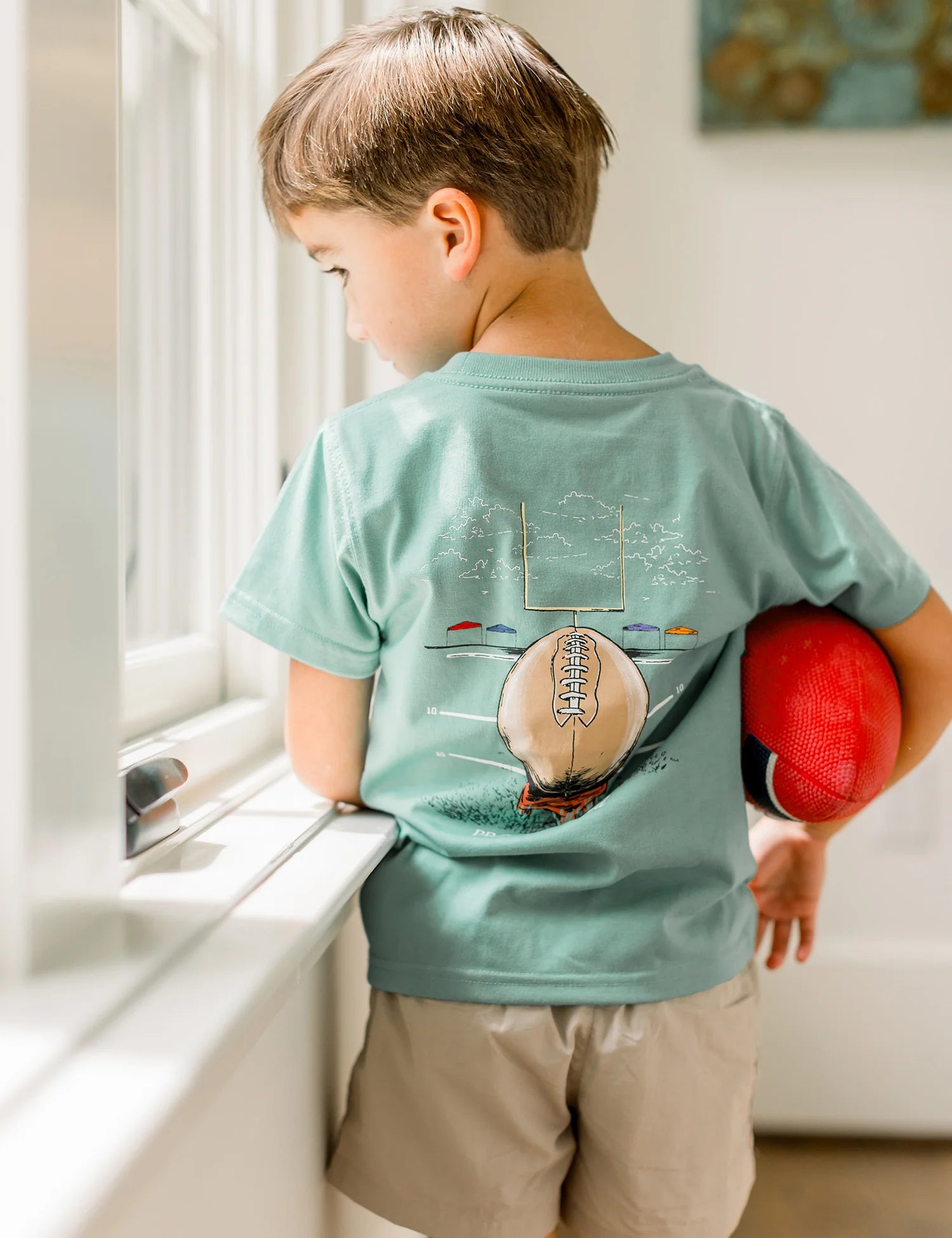 Properly Tied Youth Field Goal SS Tee