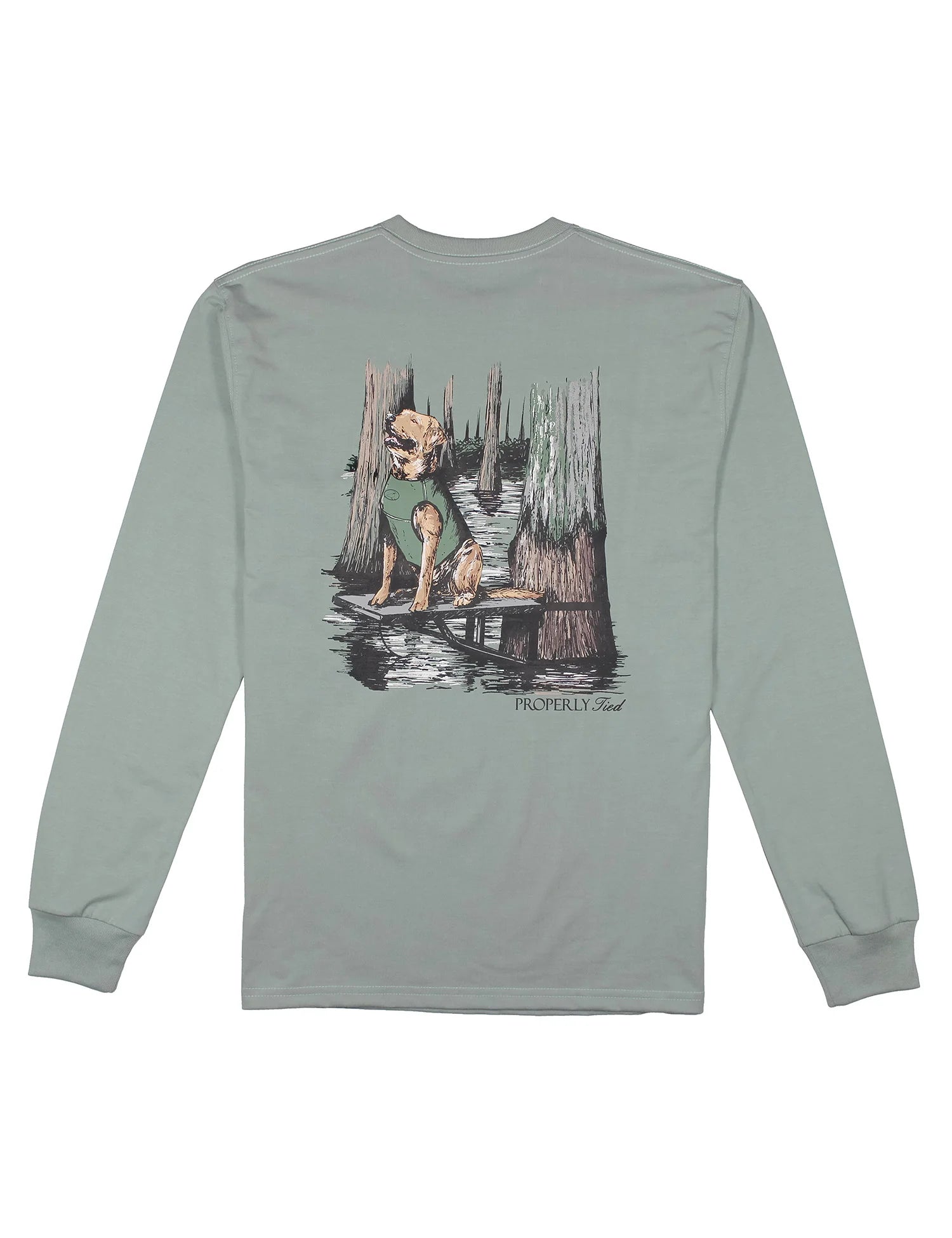 Properly Tied Youth Retrieval Ready LS Tee