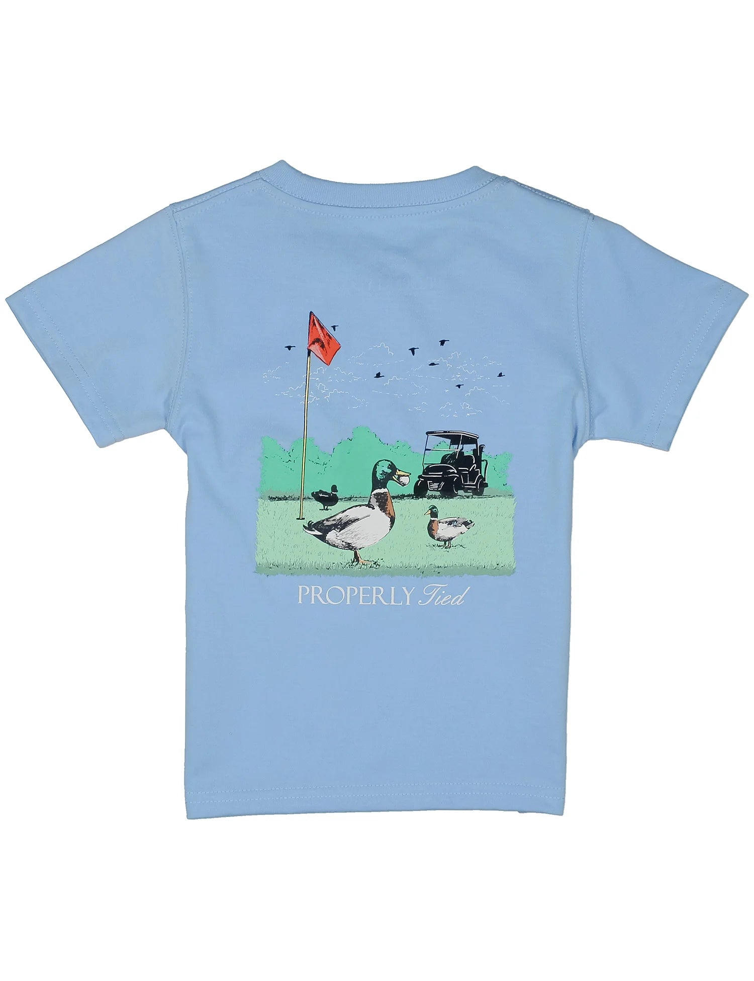 Properly Tied Youth Fowl Play SS Tee