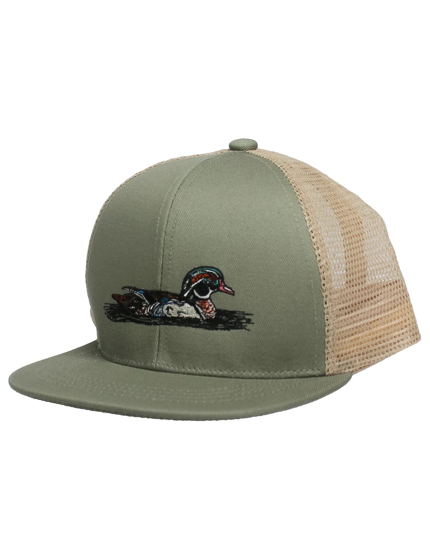 Properly Tied Youth Trucker Hat - Wood Duck