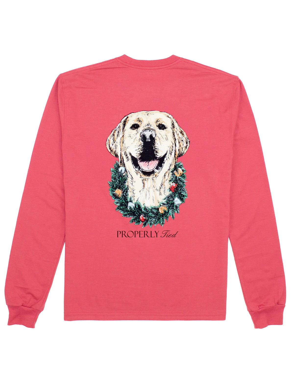 Properly Tied Youth Deck The Paws LS Tee