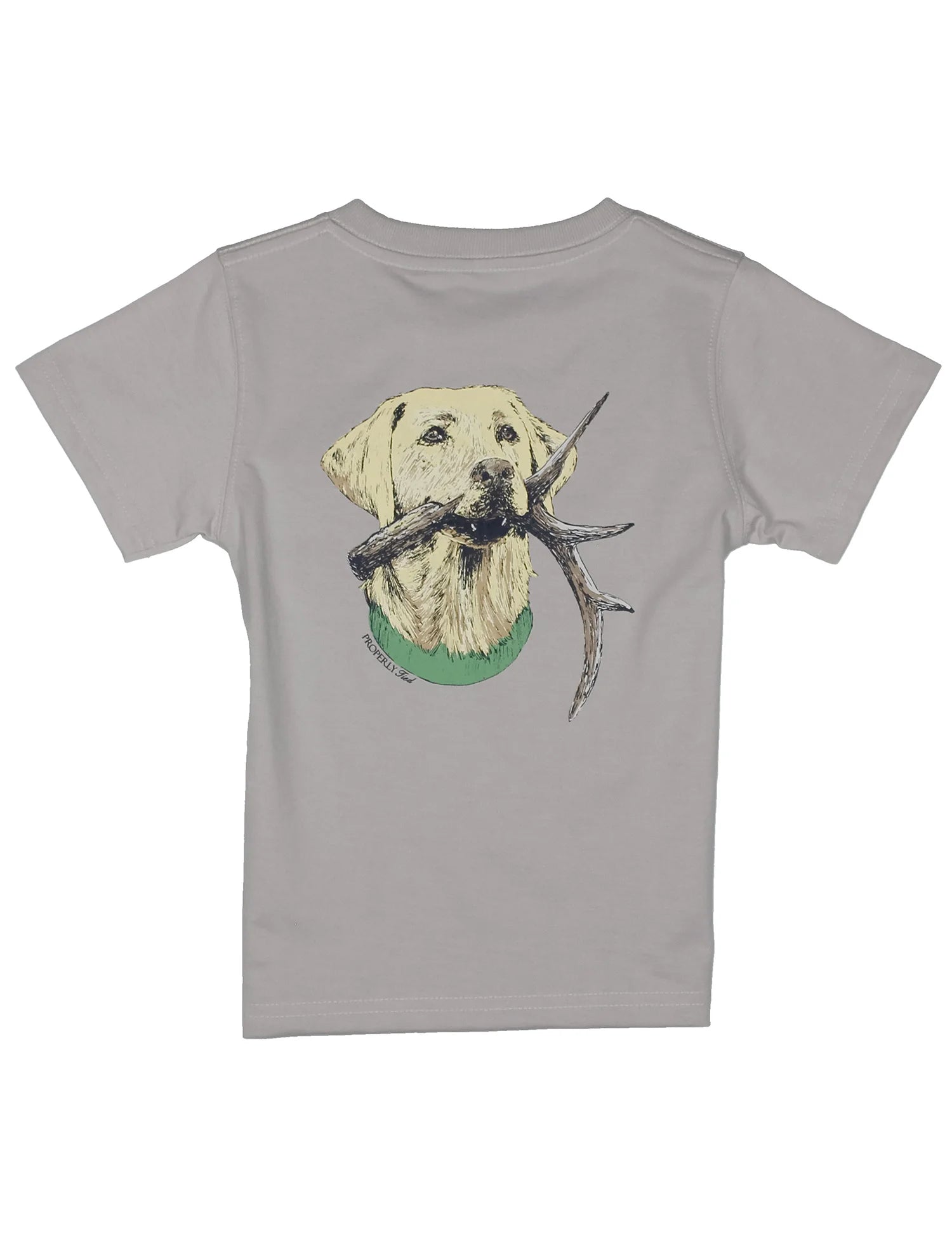 Properly Tied Youth Antler Lab SS Tee