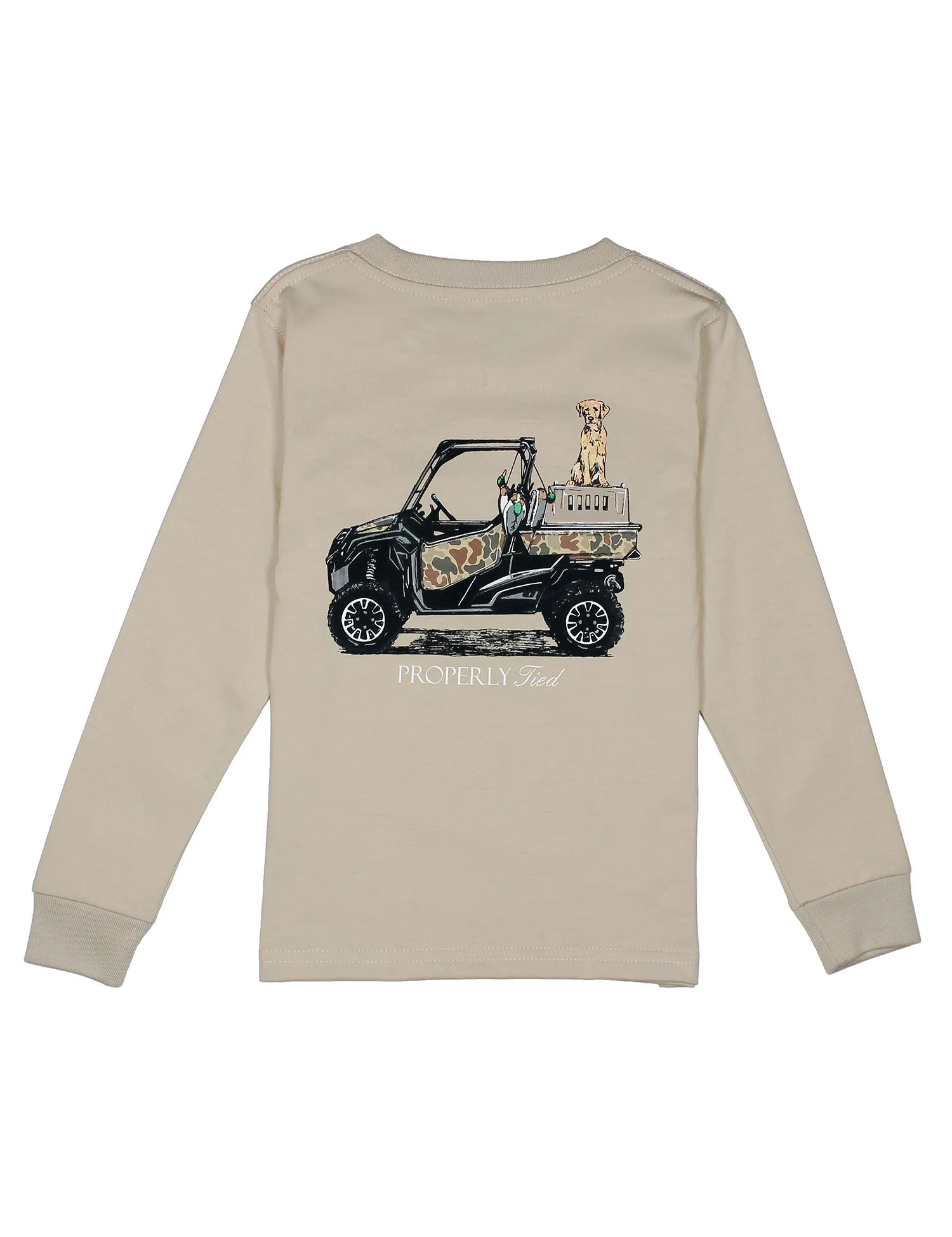 Properly Tied Youth Trail Tradition LS Tee