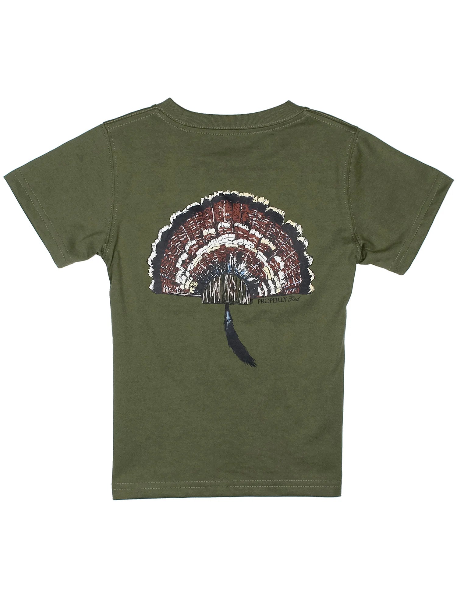 Properly Tied Youth Turkey Mount SS Tee