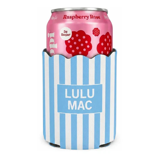 Lulu Mac Blue Stripe Koozie