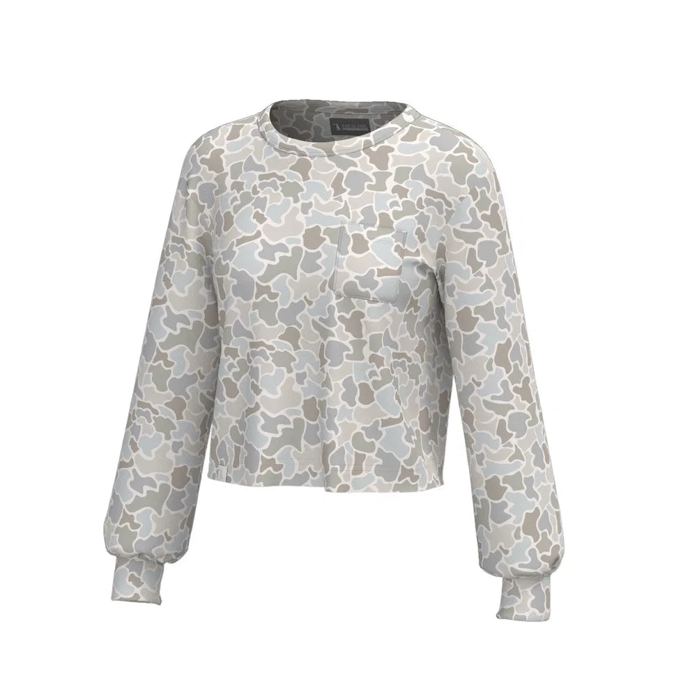 Local Girl Revive 2.0 Crew - Saltwater Camo