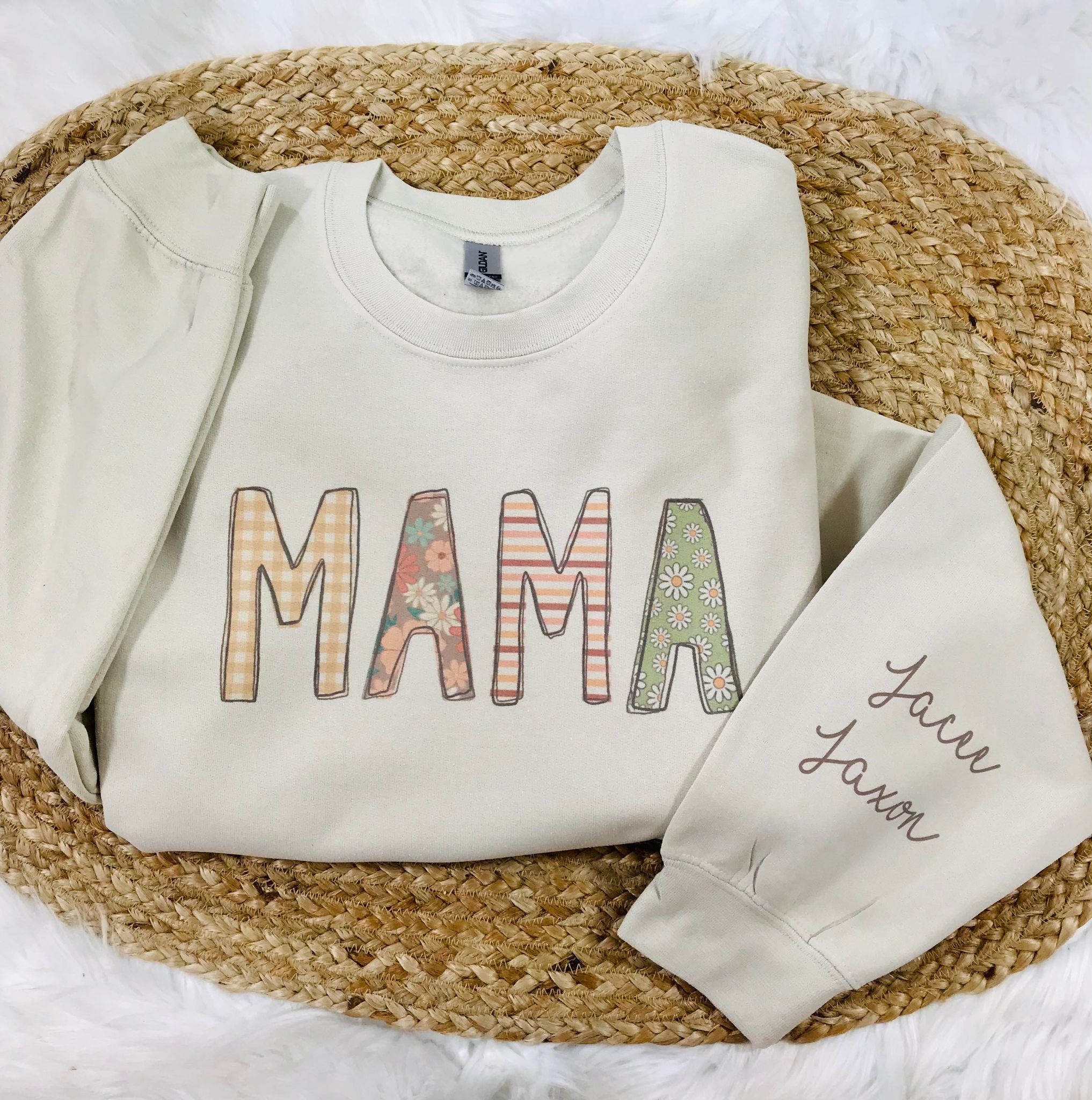 Personalized MAMA Fall Sweatshirt