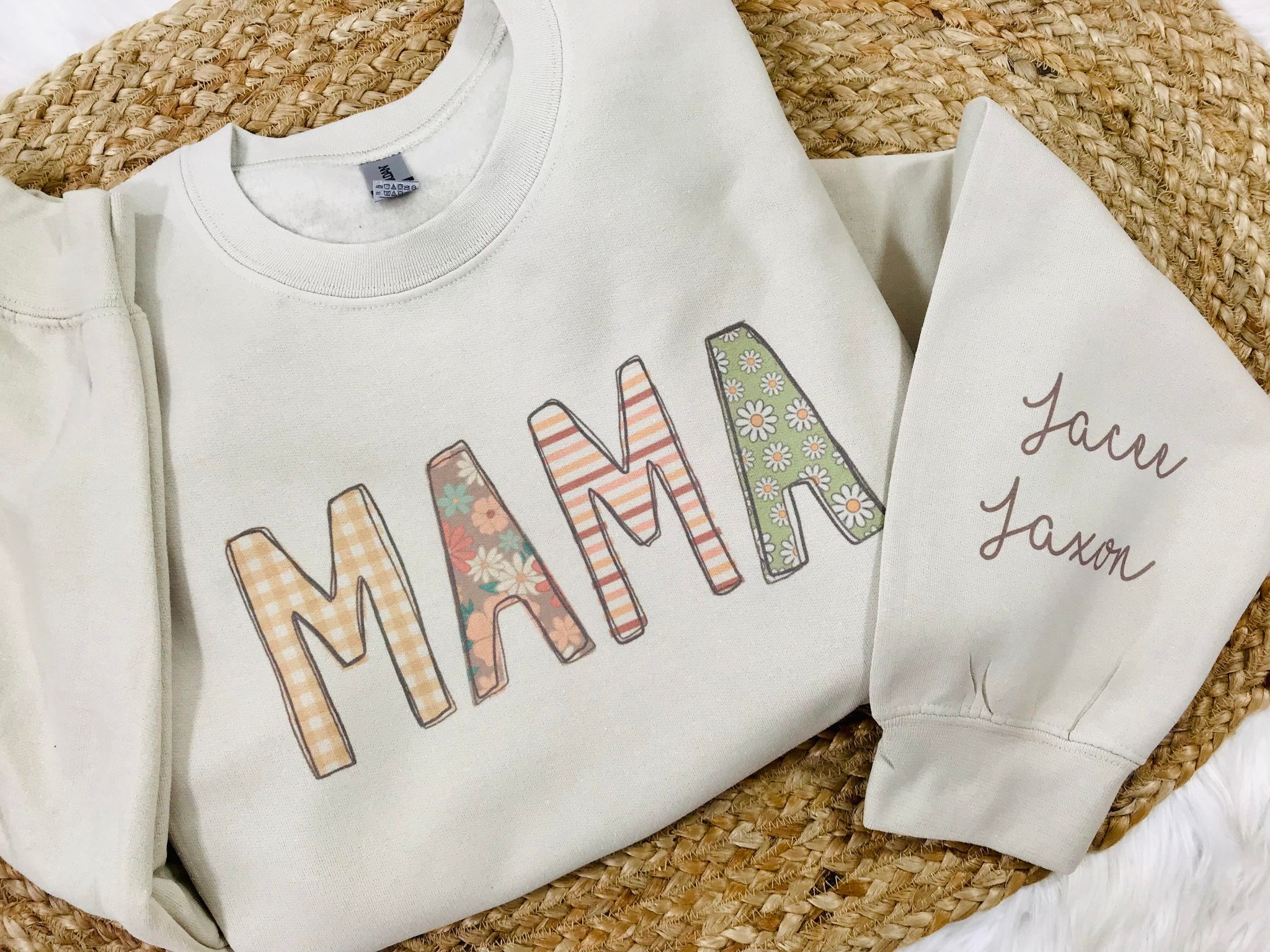 Personalized MAMA Fall Sweatshirt